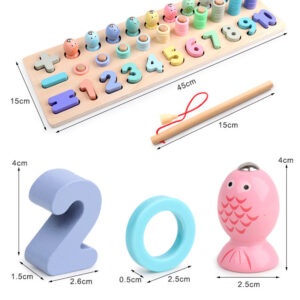 Alphabet Puzzle and Fishing Toy