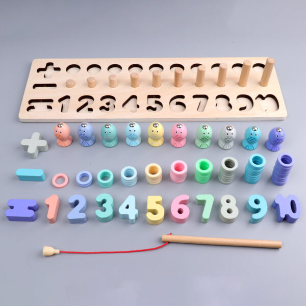 Alphabet Puzzle and Fishing Toy